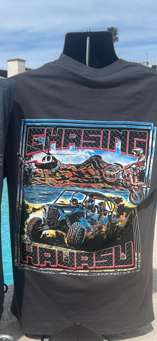 Men's Short Sleeve T-Shirt - SXS - Charcoal Grey
