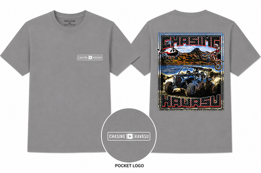 1 Men's Short Sleeve T-Shirt - SXS - Grey