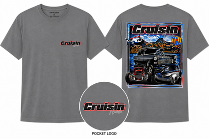 1#  Crusin' Light Grey T-Shirt