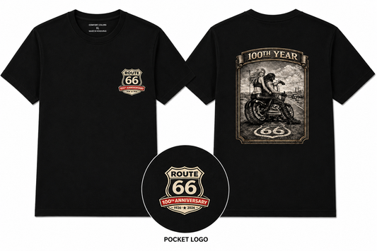 #1 - 100TH - MOTORCYCLE T SHIRT
