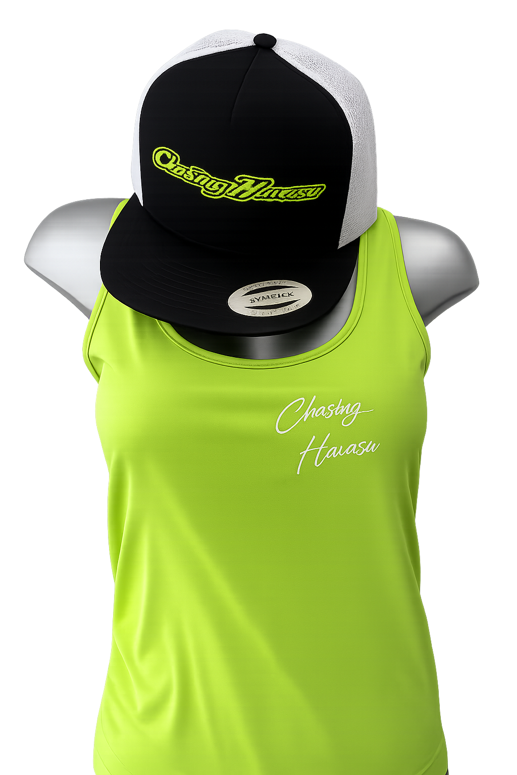 LADIES TANK - NEON GREEN