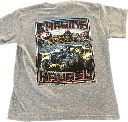 5 Kid's Short Sleeve T-Shirt - SXS - Ash Grey