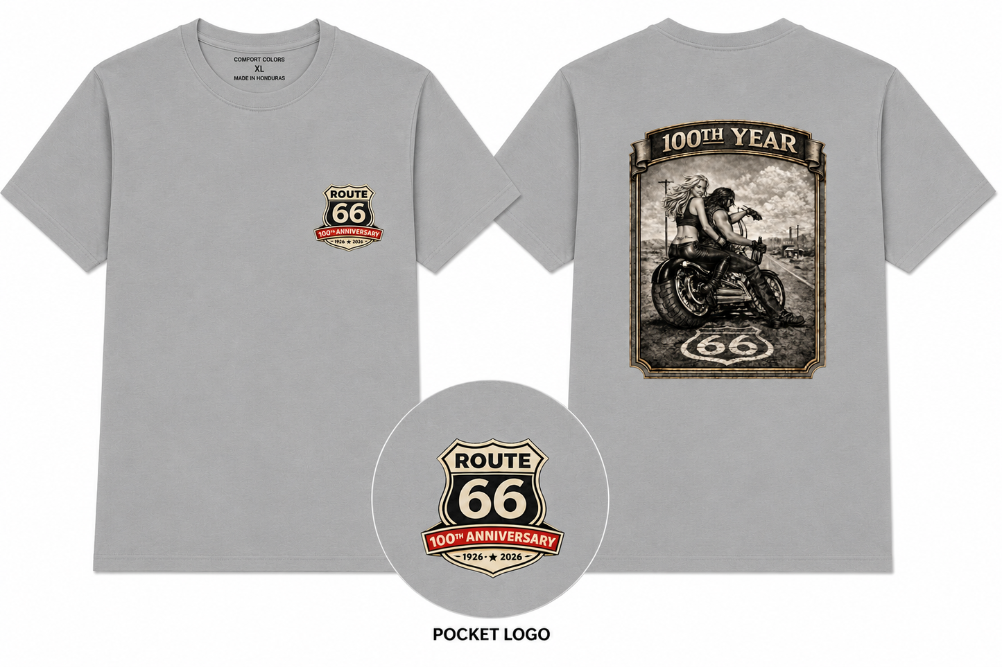 #1 GREY 100TH - MOTORCYCLE