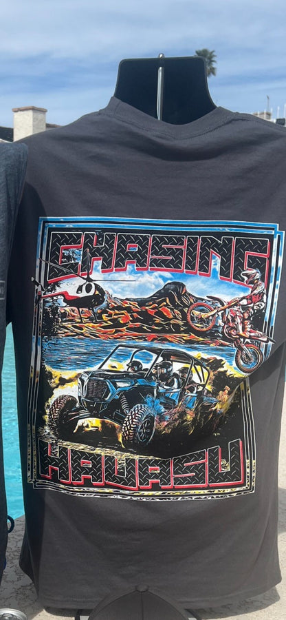 Men's Short Sleeve T-Shirt - SXS - Charcoal Grey