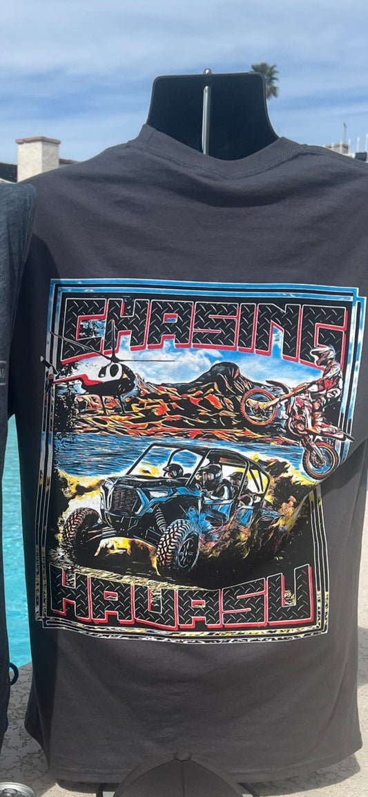 Men's Short Sleeve T-Shirt - SXS - Charcoal Grey
