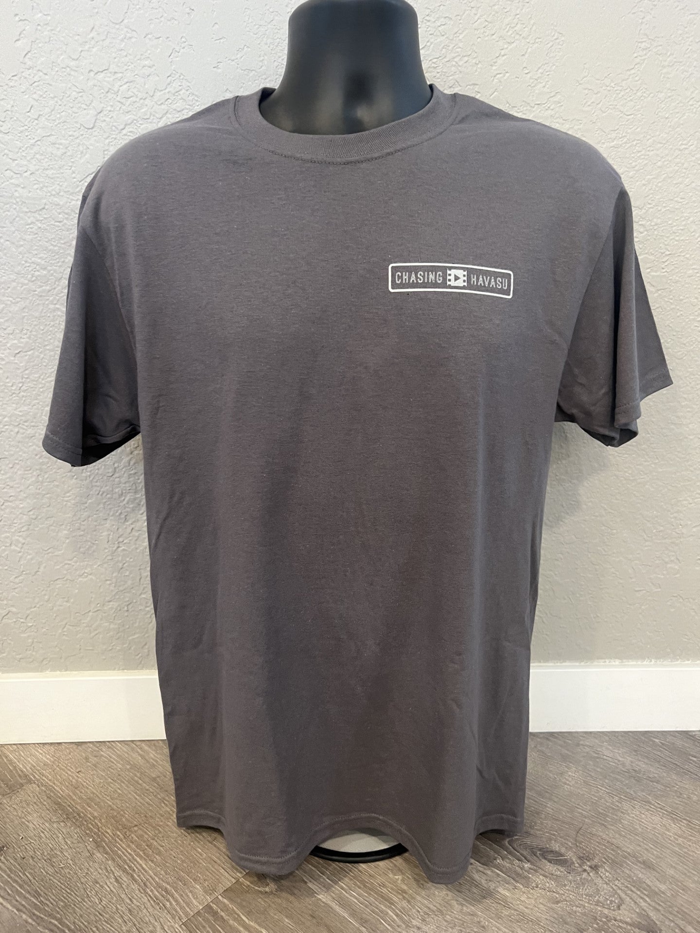 1 Men's Short Sleeve T-Shirt - BOAT - Charcoal Grey