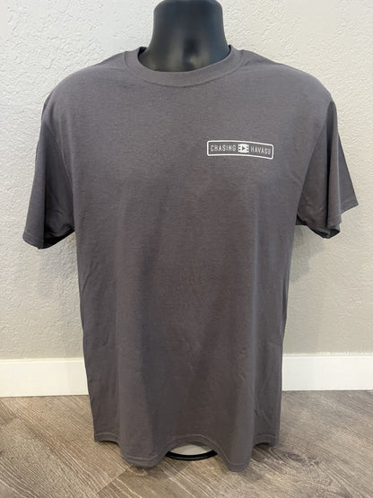 1 Men's Short Sleeve T-Shirt - BOAT - Charcoal Grey